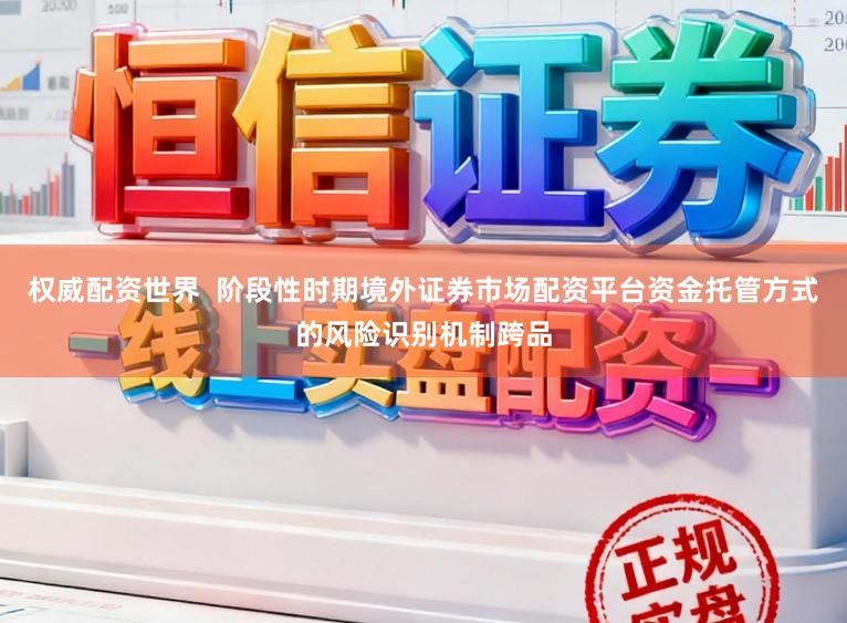 权威配资世界  阶段性时期境外证券市场配资平台资金托管方式的风险识别机制跨品
