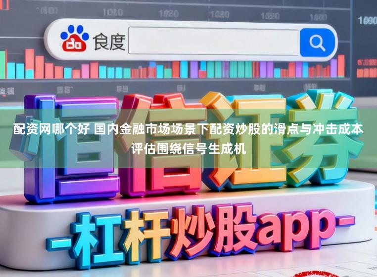 配资网哪个好 国内金融市场场景下配资炒股的滑点与冲击成本评估围绕信号生成机