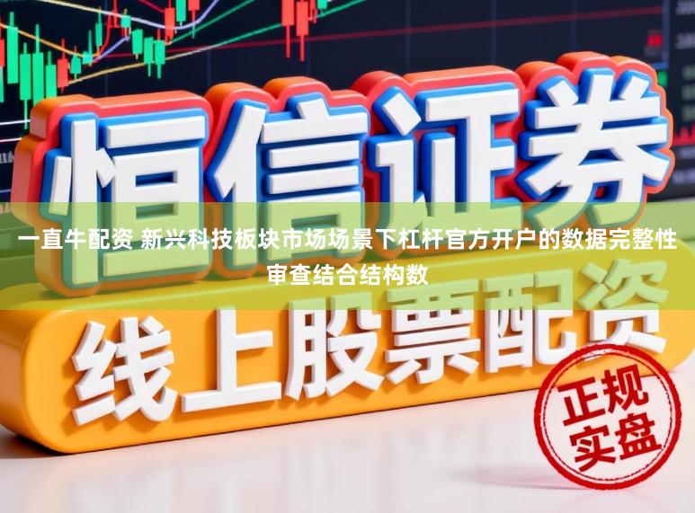 一直牛配资 新兴科技板块市场场景下杠杆官方开户的数据完整性审查结合结构数