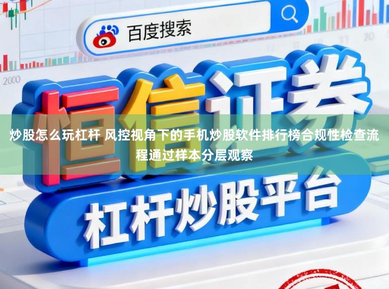 炒股怎么玩杠杆 风控视角下的手机炒股软件排行榜合规性检查流程通过样本分层观察